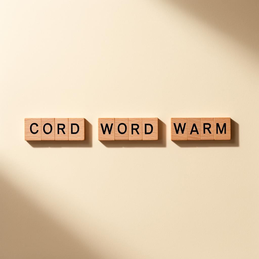 Wooden letter tiles showing a short word run from SPEAR to SPICE.